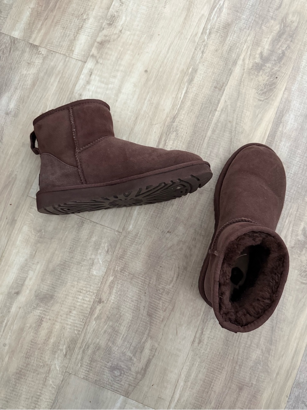 UGG Classic Mini II in Dark Brown